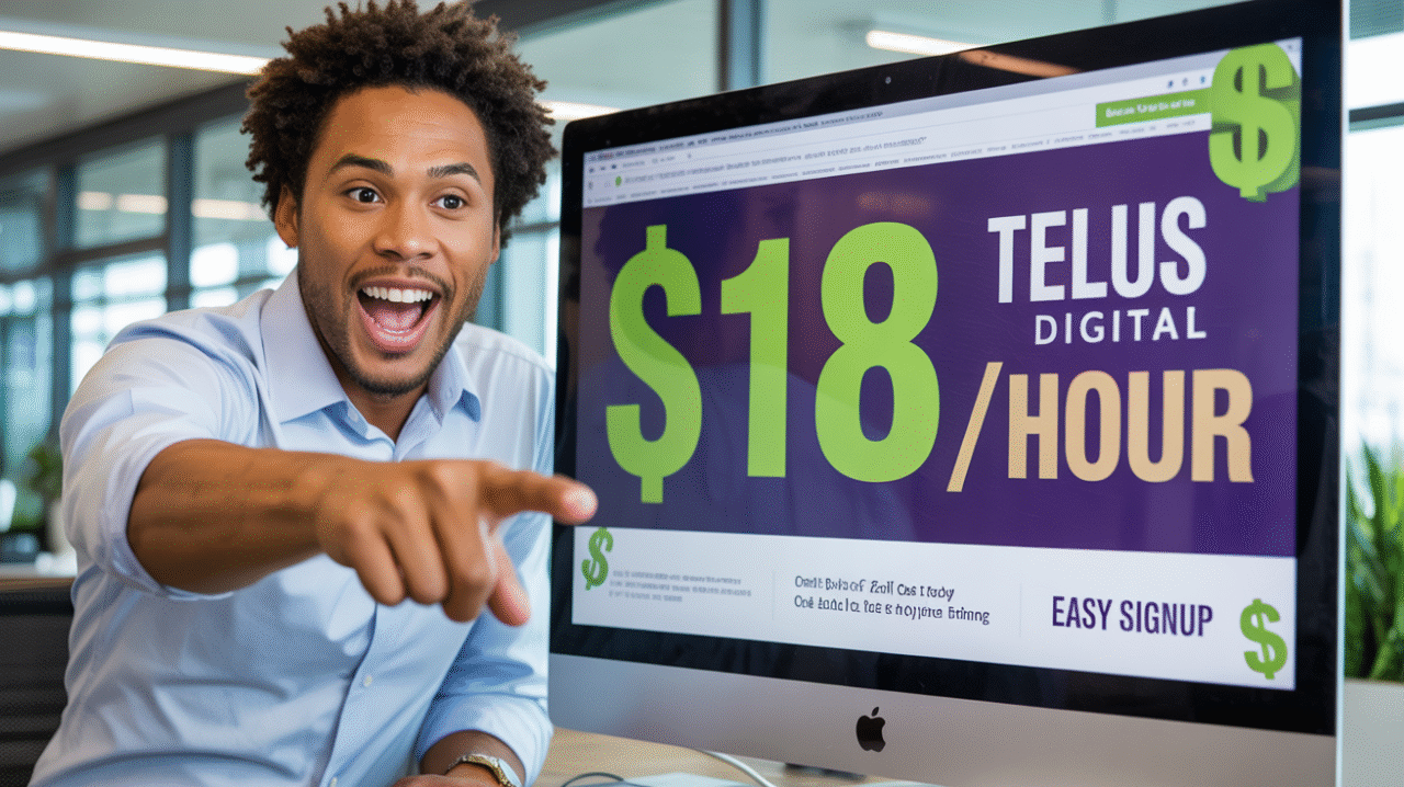 اربح من 6$ إلى 18$ في الساعة: دليل شامل ل Telus International
