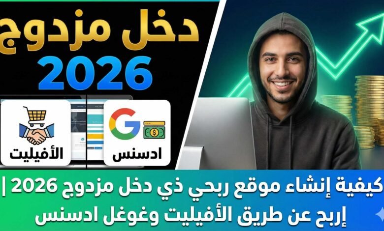 كيفية إنشاء موقع ربحي ذي دخل مزدوج 2026