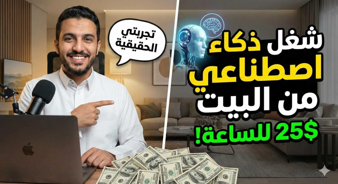 عملت مع شركة تدريب ذكاء اصطناعي وربحت 330$ (بدون خبرة كبيرة)