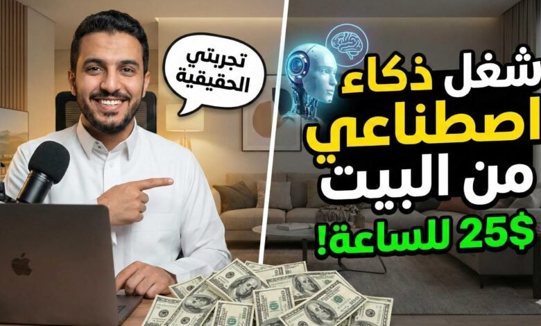 عملت مع شركة تدريب ذكاء اصطناعي وربحت 330$ (بدون خبرة كبيرة)