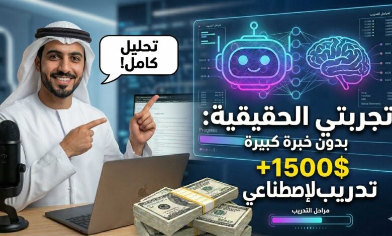 كيف حققت أكثر من 1500 دولار عن طريق تدريب الذكاء الإصطناعي (دليل شامل للمبتدئين مع شركة RWS)