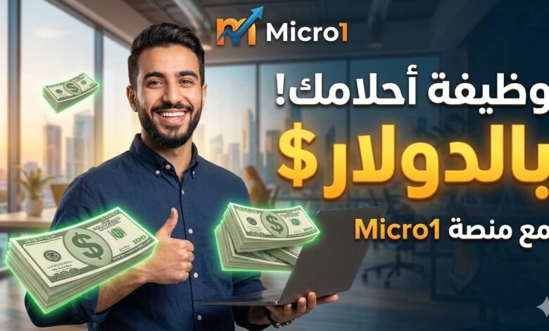 دليل احتراف العمل على منصة Micro1: كيف تحصل على وظيفة أحلامك بالدولار من منزلك؟